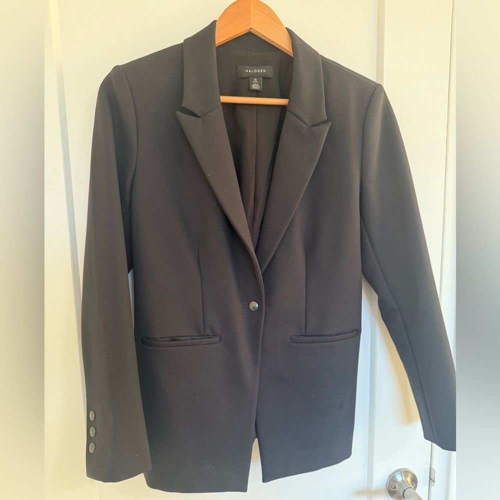 Halogen Classic Black Women's Blazer